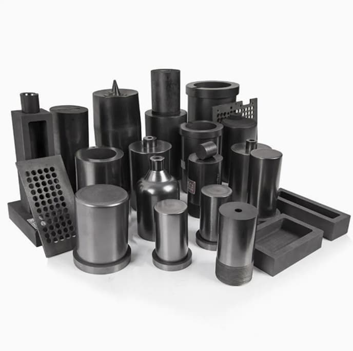 Graphite melting crucible