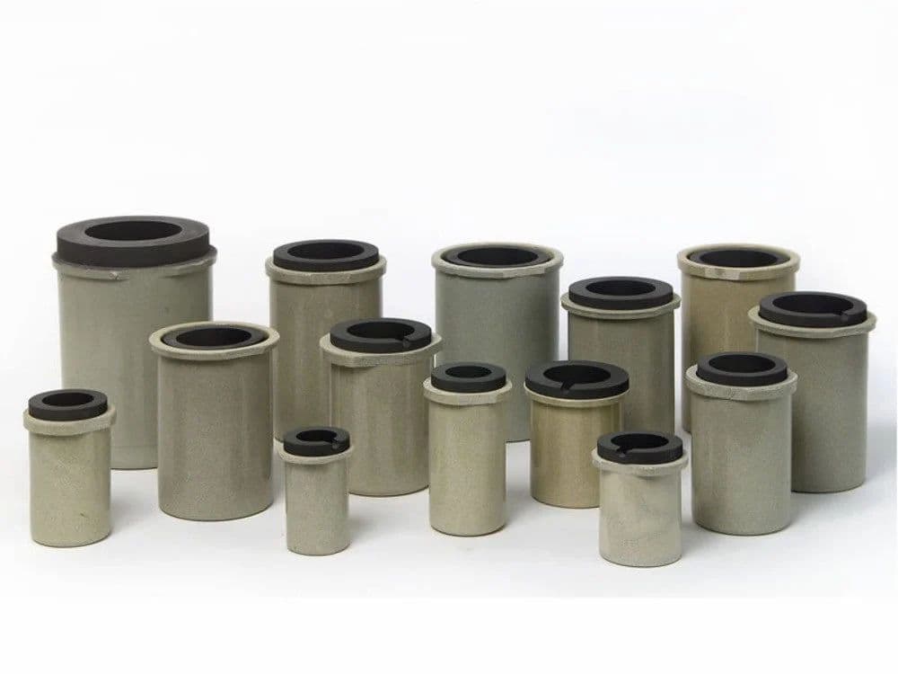 Graphite ceramic crucible